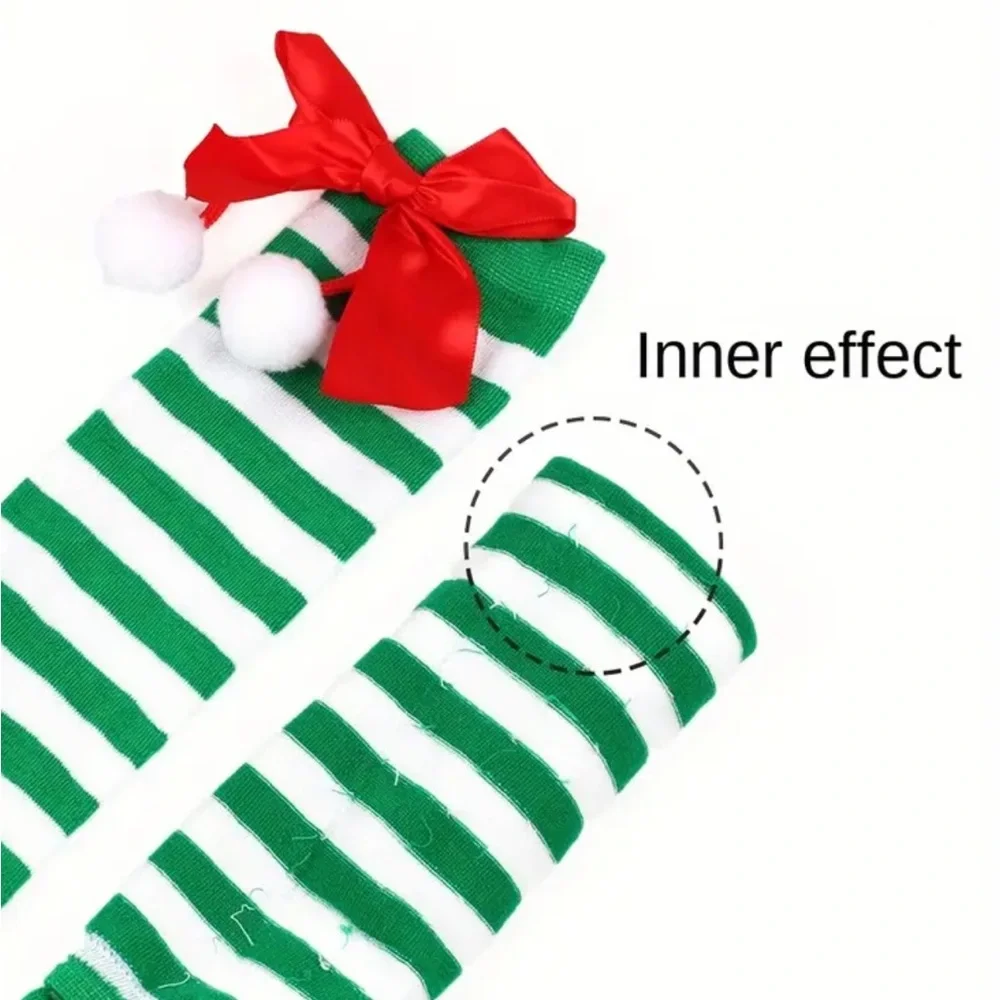 N/A festive striped